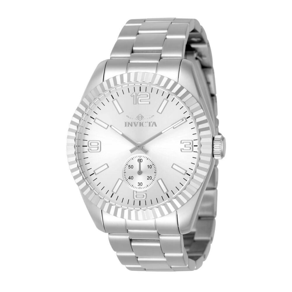 Invicta 49356 Specialty Quartz Silver Dial Watch